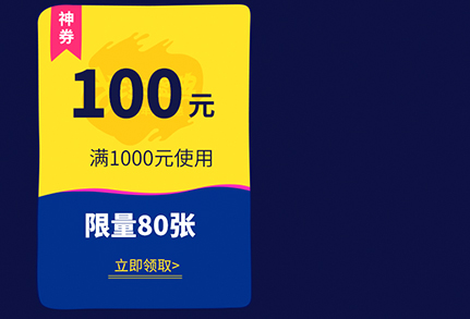 双十一专享满1000减100